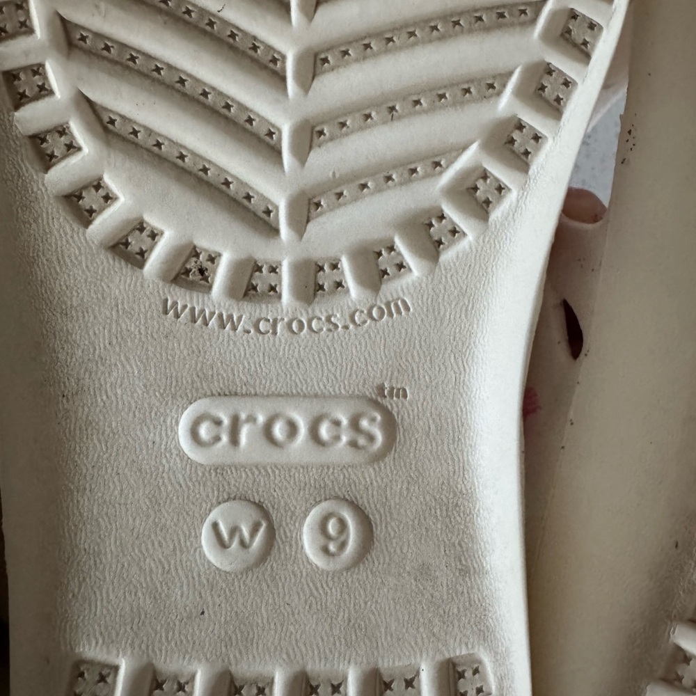 CROCS Cream Sandals - Picture 4 of 4
